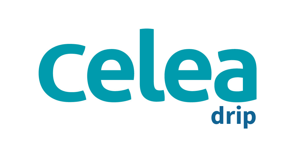 Celea marca drip, logo